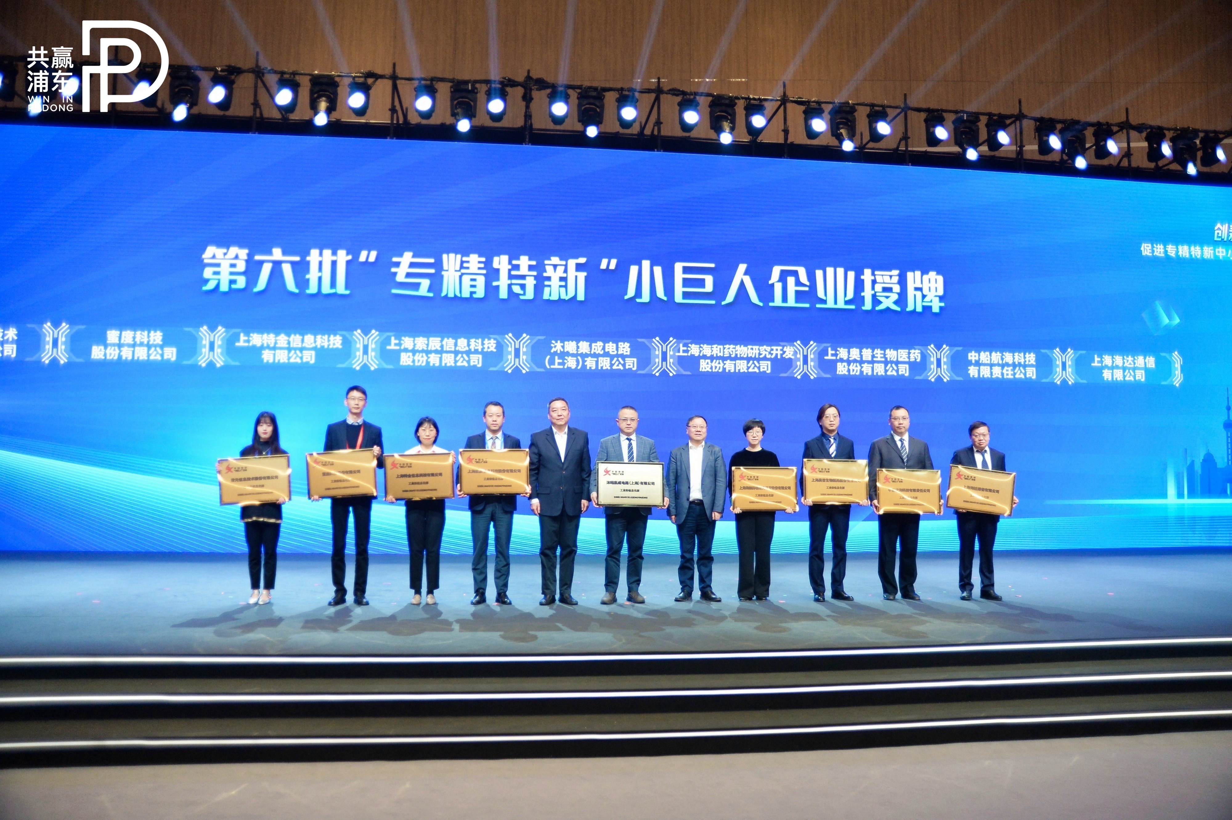 国家级荣誉+1！贝博艾弗森体育网页版获专精特新“小巨人”授牌